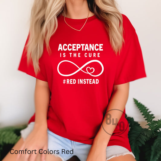 Acceptance is the Cure - Red Instead