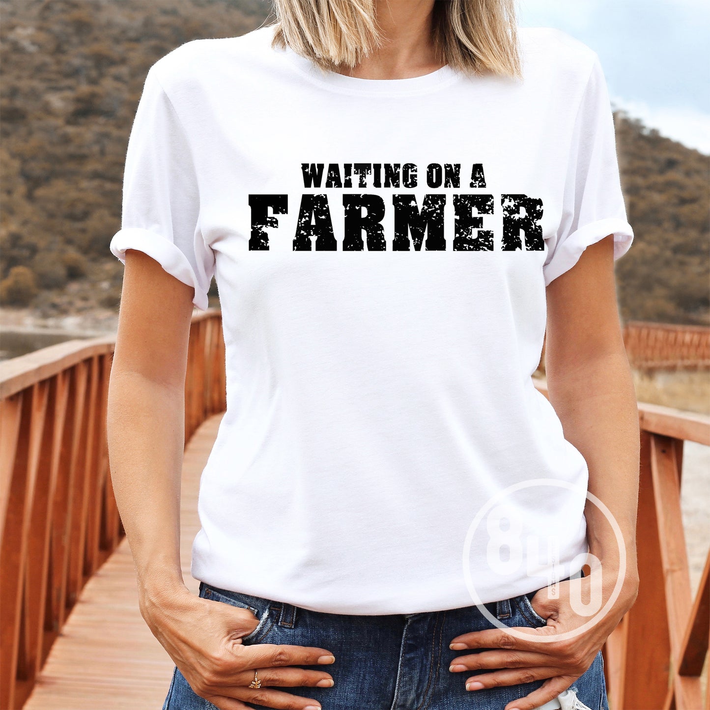 Waiting On A Farmer - Black