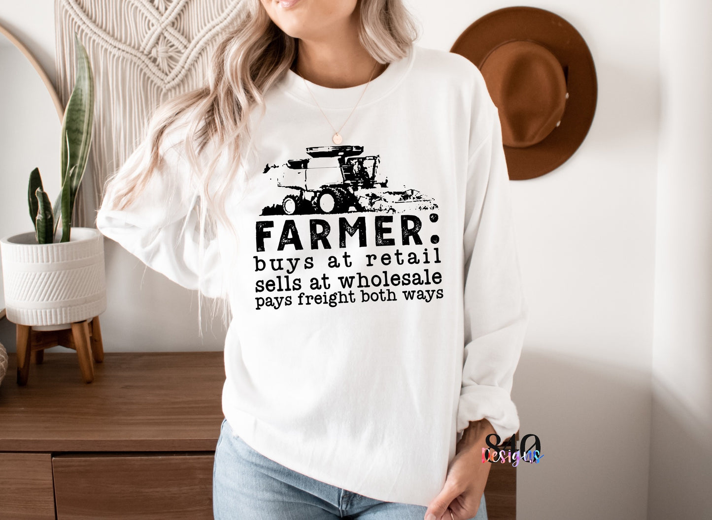 Farmer:  Buys At Retail